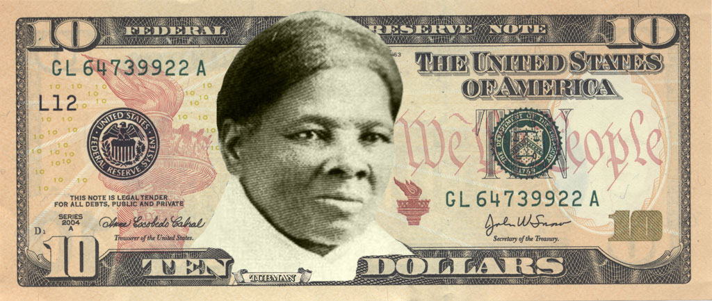 billete 10 dólares Harriet Tubman