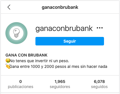 Brubank coleros online