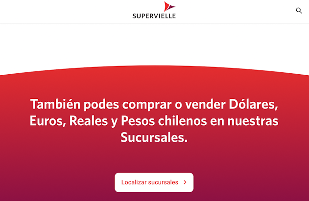 Supervielle compra dólares, euros, reales y pesos chilenos